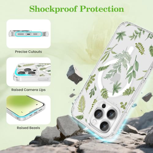 Coque transparente iPhone 16 Pro finition fleurie haut de gamme - 5