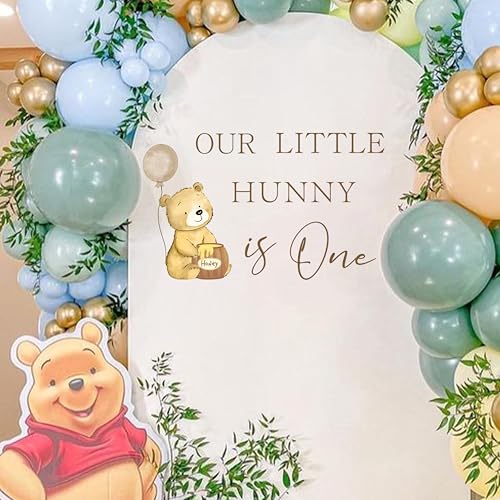Vinilo decorativo Our Little Hunny para primer cumpleaños miniatura 5