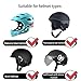 N A Cartoon Ski Helmet Cover,Ski Helmet Jacket,Hand-Sewn Wool & Exquisite Hand-Embroidery,The Ear Part is Full and Not Collapsed,for Almost All Helmets,Cartoon Universal Helmet Cover (D)