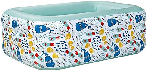 AWJ inflatable pool Swim Pool Baby Children Bathtub Household Folding Portable Indoor Outdoor Large Bath Tub Thickened Wear Bottom 3 Layer