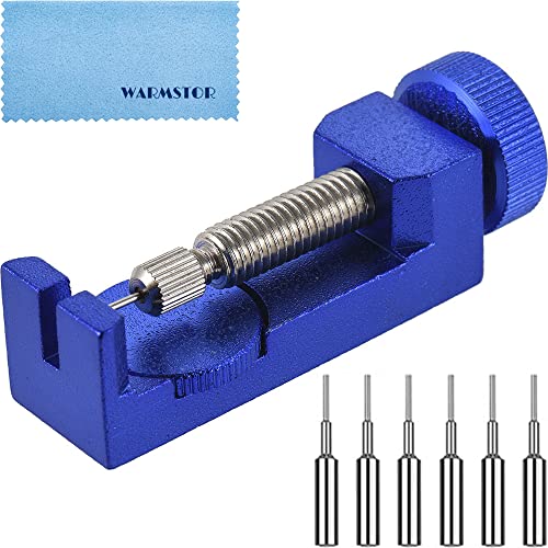 Warmstor Watch Band Remover Kit Watch Strap Tool With 6 Extra Pins Pin For Watch Link Pin Removal And Watch Sizing #TOP13