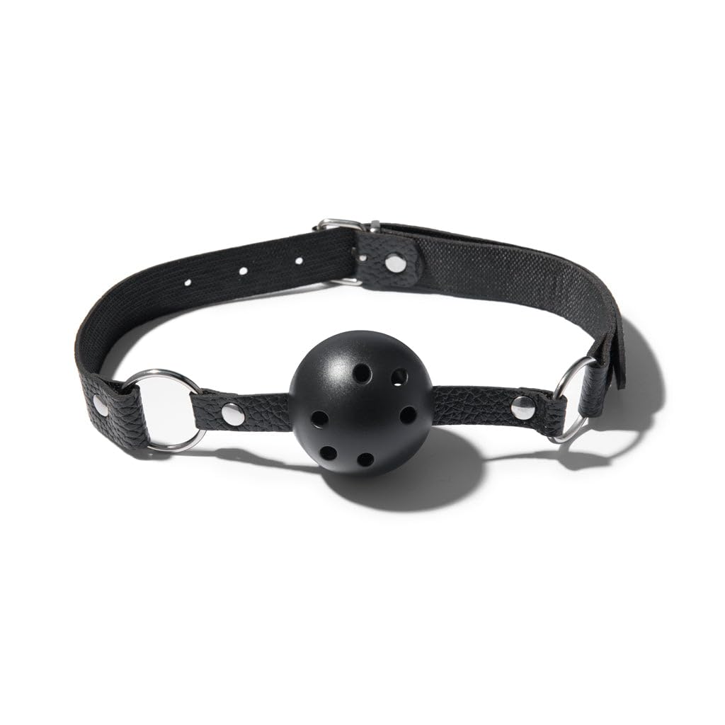 Platanomelón - Kit BDSM Antifaz, 2 Sets Esposas, Mordaza, Látigo y Cuerda de Restricción - Sao Negro