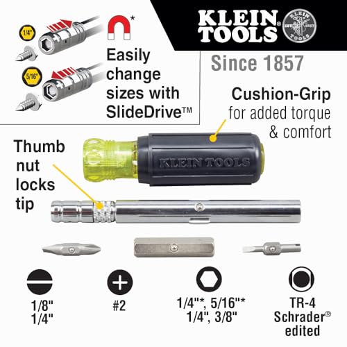 Klein Tools 8-in-1 HVAC Slide Drive