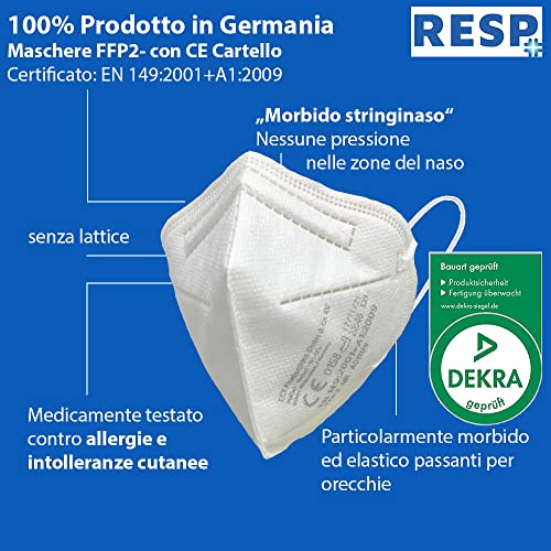 ECT Maschere FFP2 dalla Germania - Maschera FFP2