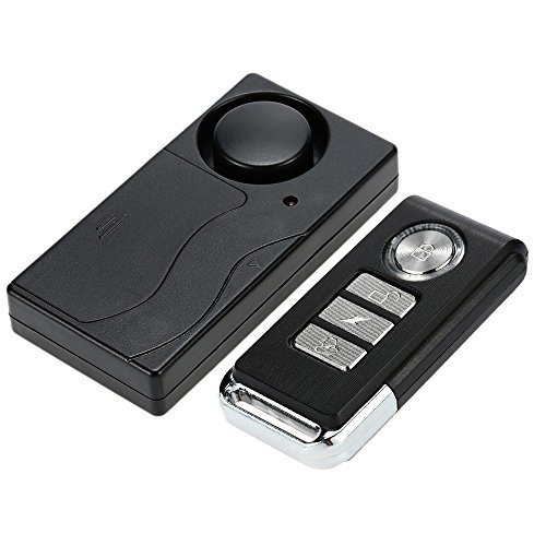 KKmoon Wireless Remote Control Vibration Alarm Wireless Vibration Sensor Home House Security Car