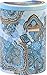Basilur Ceylon Black Tea with white and blue cornflower Oriental Collection Frosty Afternoon in metal caddy, 100 gr