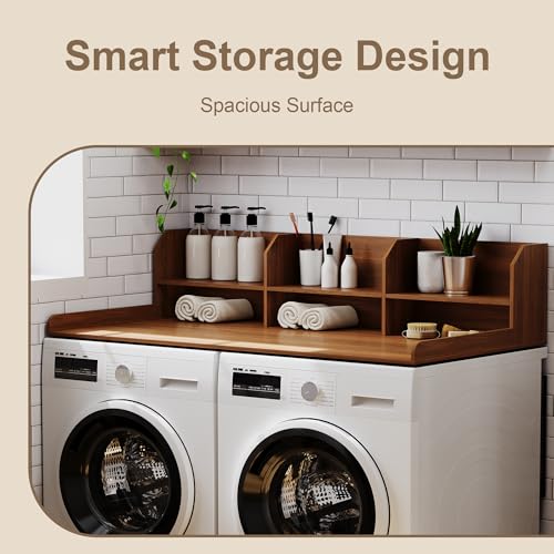 Image of ChooChoo Washer Dryer Countertop, Adjustable Shelf, 2-Tier