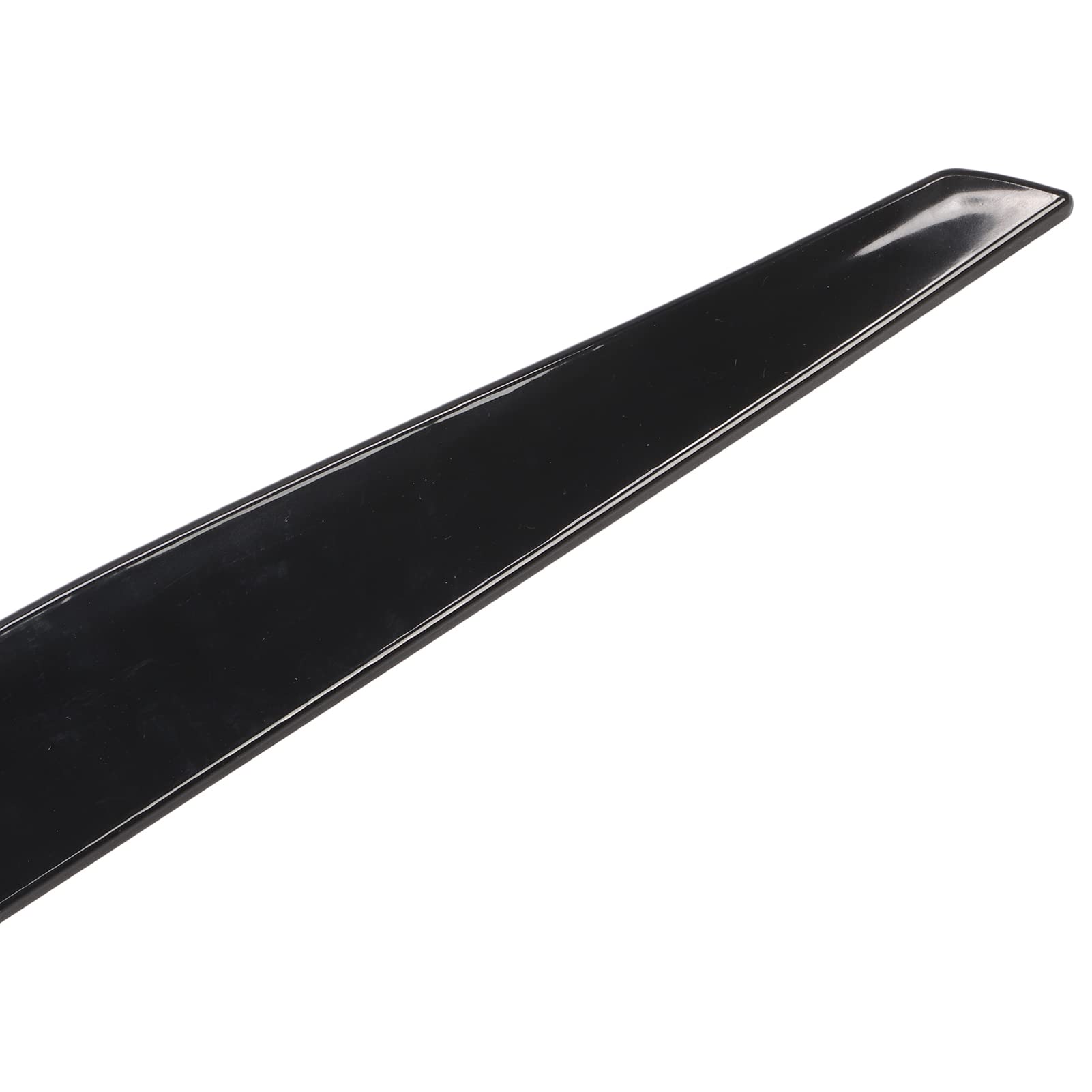 Asixxsix Becquet de Coffre arrière, becquet de Coffre en Caoutchouc de 99 cm, becquet de Coffre de Voiture Universel, Couvercle de becquet de Coffre arrière (Noir Brillant)