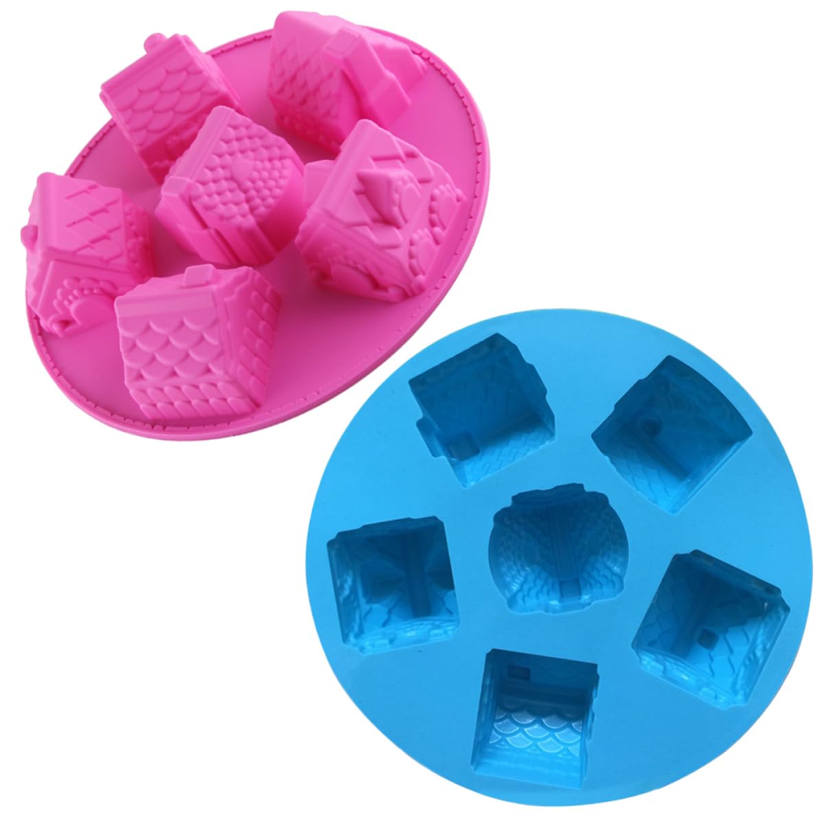 TOPBATHY 3pezzi Silicone Per e Cioccolatini Antiadherente e Flessibile Per Mano Colore Casual
