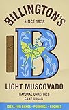 BILLINGTONS Light Muscova Sugar, 500 GR