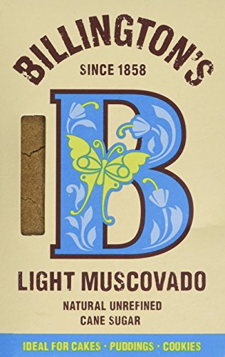 BILLINGTONS Light Muscova Sugar, 500 GR