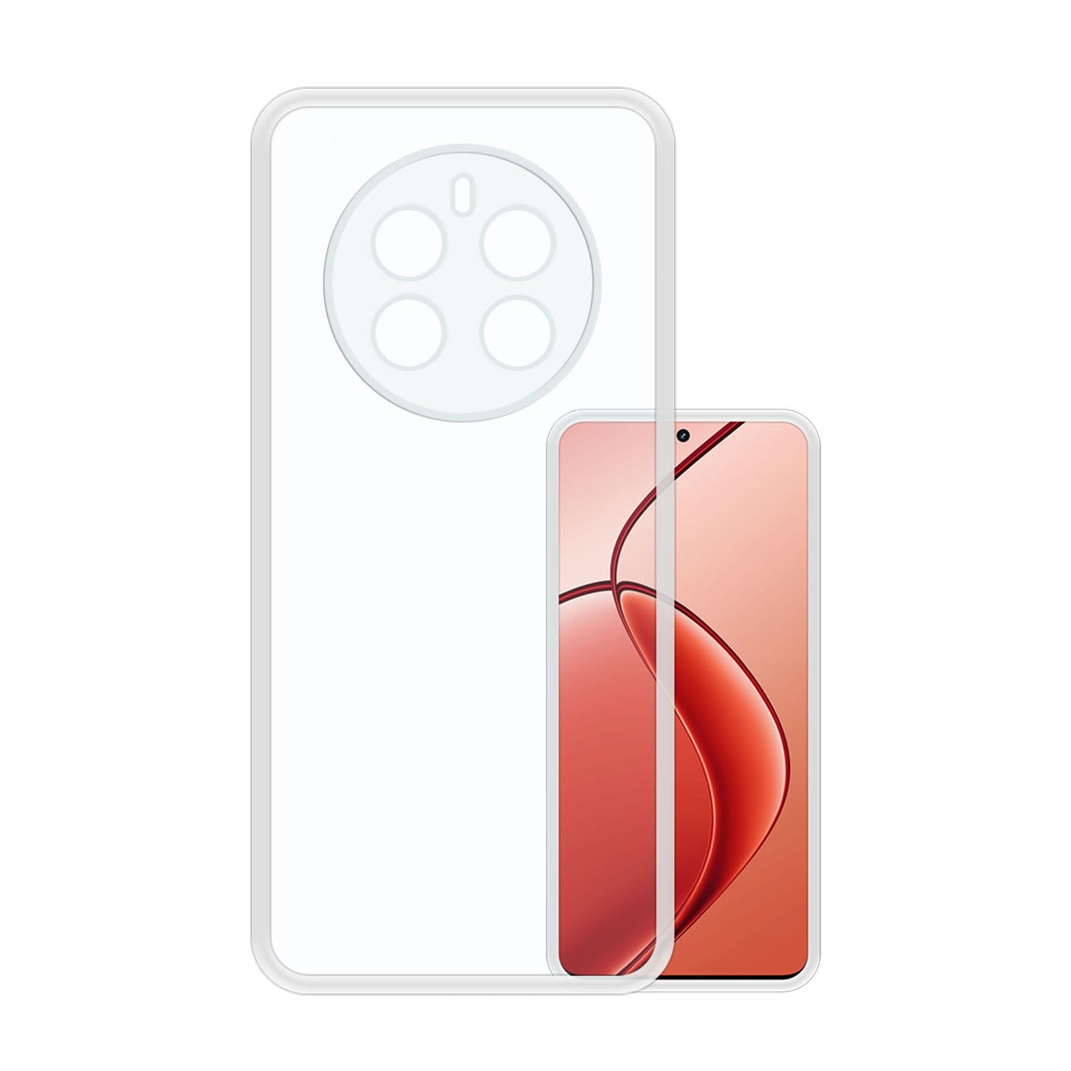 VIDO Transparent Back Case Cover for Realme P1 5G /Realme 12 Plus 5G / Realme Narzo 70 Pro 5G(Soft & Flexible & Camera Protection Back Case) (B0D269L1P5) Amazon Price History, Amazon Price Tracker