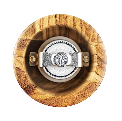 Peugeot - Paris Manual Pepper Mill - Adjustable Grinder - Olive Wood, Natural #TOP4
