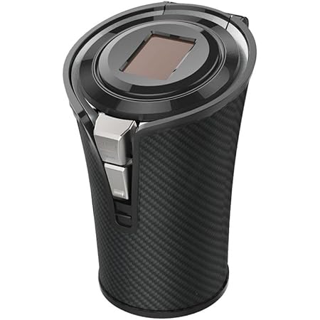 Amazon 星光産業 灰皿 車用 ソーラーカーボンアッシュ ドリンクホルダー型 カーボン 灰捨て簡単 Led付き Ed 213 車 バイク 車 バイク