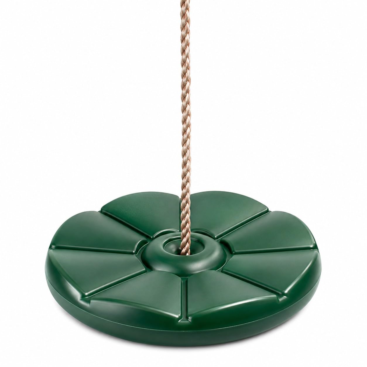 Kids Button Swing Seat, Round Tree Swing, Adjustable Rope