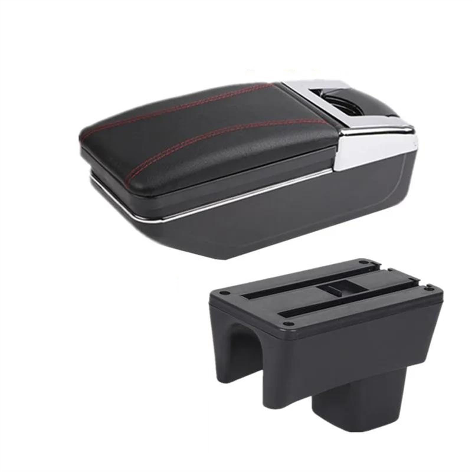 Ysdsls A Red Line No Usb Auto Parts Interior Details Armrest Storage Box Modification For Swift 2005-2024