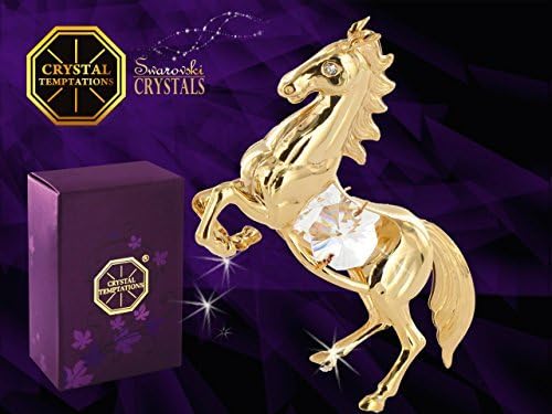 Crystal Temptations -Horse figurine embellished with crystals from Swarovski