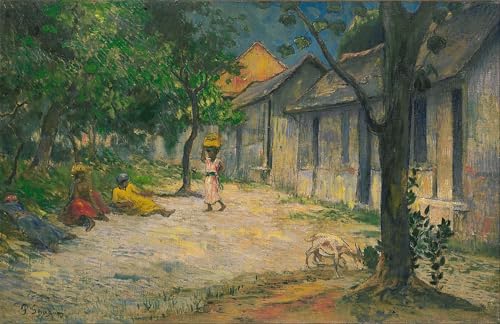 Pintura al óleo clásica de Paul Gauguin, cuadro de 60x90cm moderno para decoraciones del hogar