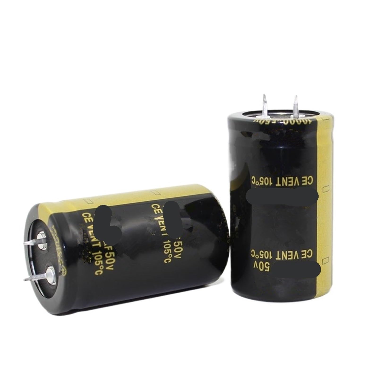 Condensateur électrolytique 50V pour éliminer les grésillements des enceintes audio