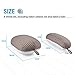 3 BUZZLETT Tailor’s Ham and Seam Roll Set – Premium Tailors Ham for Ironing – Professional Pressing Tools – Linen and Doll Cotton Press Ham for Ironing Smaller Curved Seam