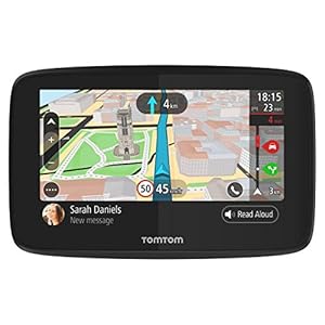 TomTom GPS Voiture GO 520 – 5 Pouces Cartographie Monde, Trafic, Zones de Danger via Smartphone, Appel Mains-Libres…