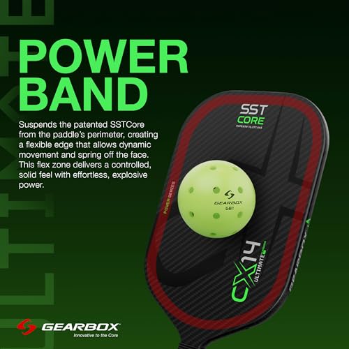 Image of Gearbox CX14E Ultimate Power Elongated Pickleball Paddle