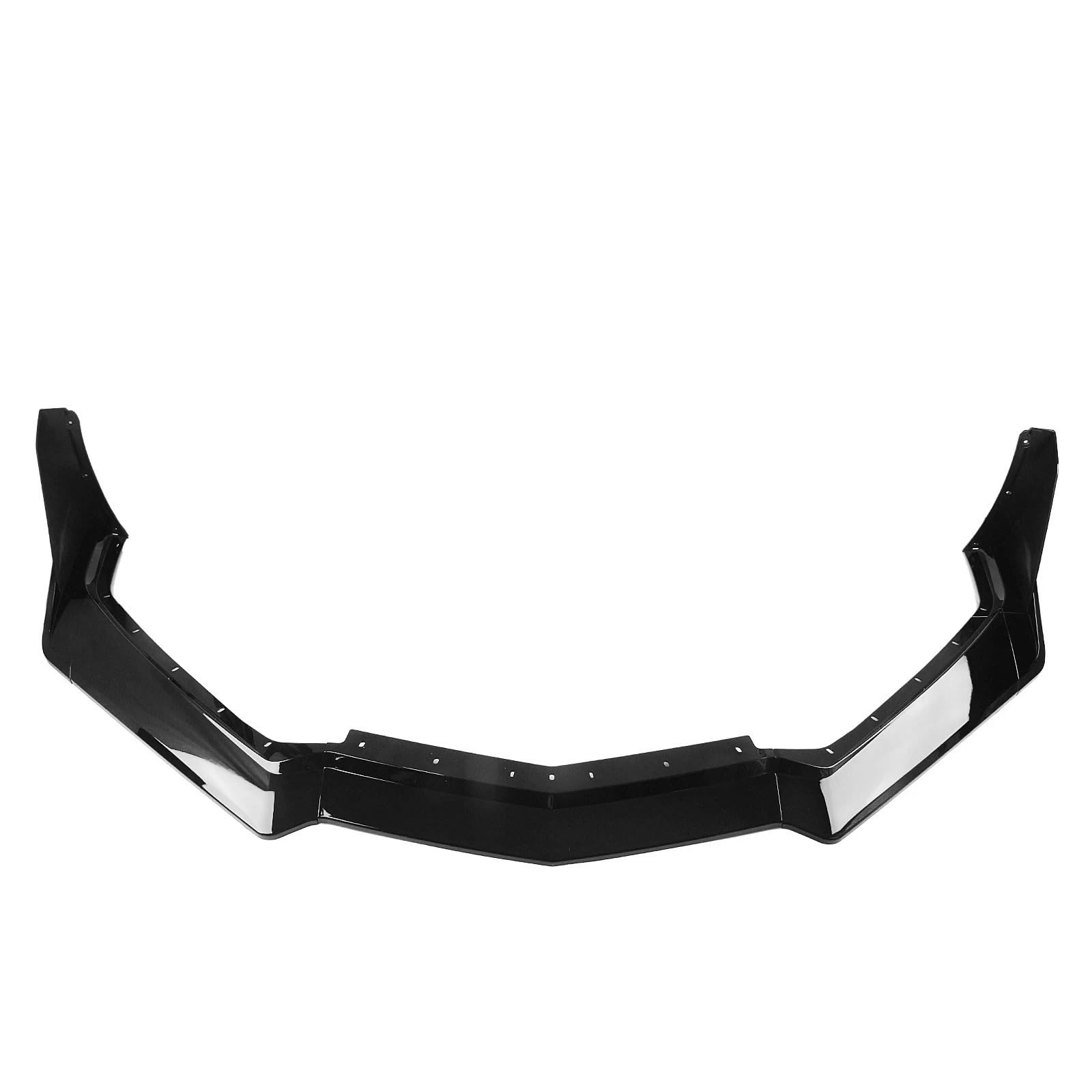 Uniwersalny spoiler Do Corvette C8 2 Door Z51 Stingray STG 3 | 2020-2024 Glossy Black Carbon Look Przedni Dokładka przedniego zderzaka