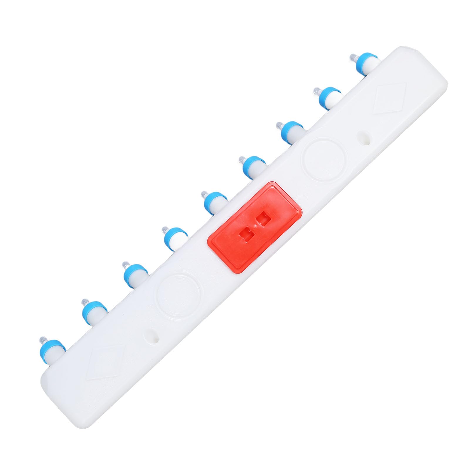 Alimentador de Leche de Granja con Tetina de Doble Capa Alimentador de Leche de Plástico de Silicona para Animales Pequeños Diseño Uniforme Biberón de Fácil Limpieza para Lechones Corderos