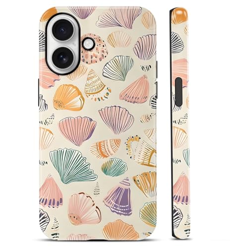 Coque iPhone 16 antichoc pour éviter les fissures d'écran avec style d'été