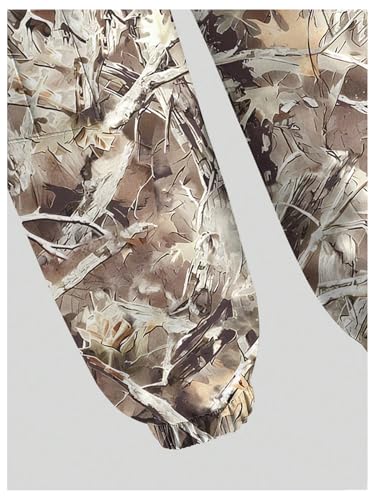 Verdusa Boy's Camo Baggy Cargo Pants Elastic Waist Lightweight Joggers with Pockets4