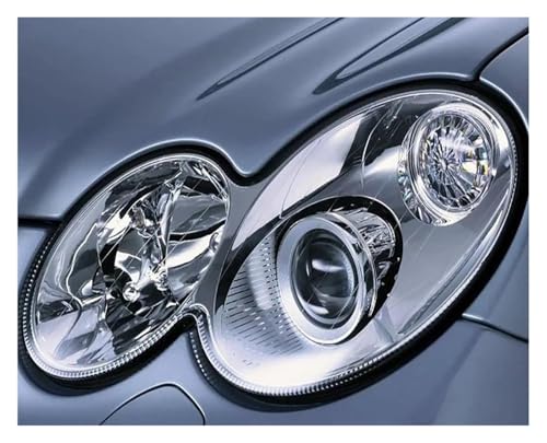 Cache lentille phare gauche pour Benz W209 CLK 2003-2006 en verre - 4