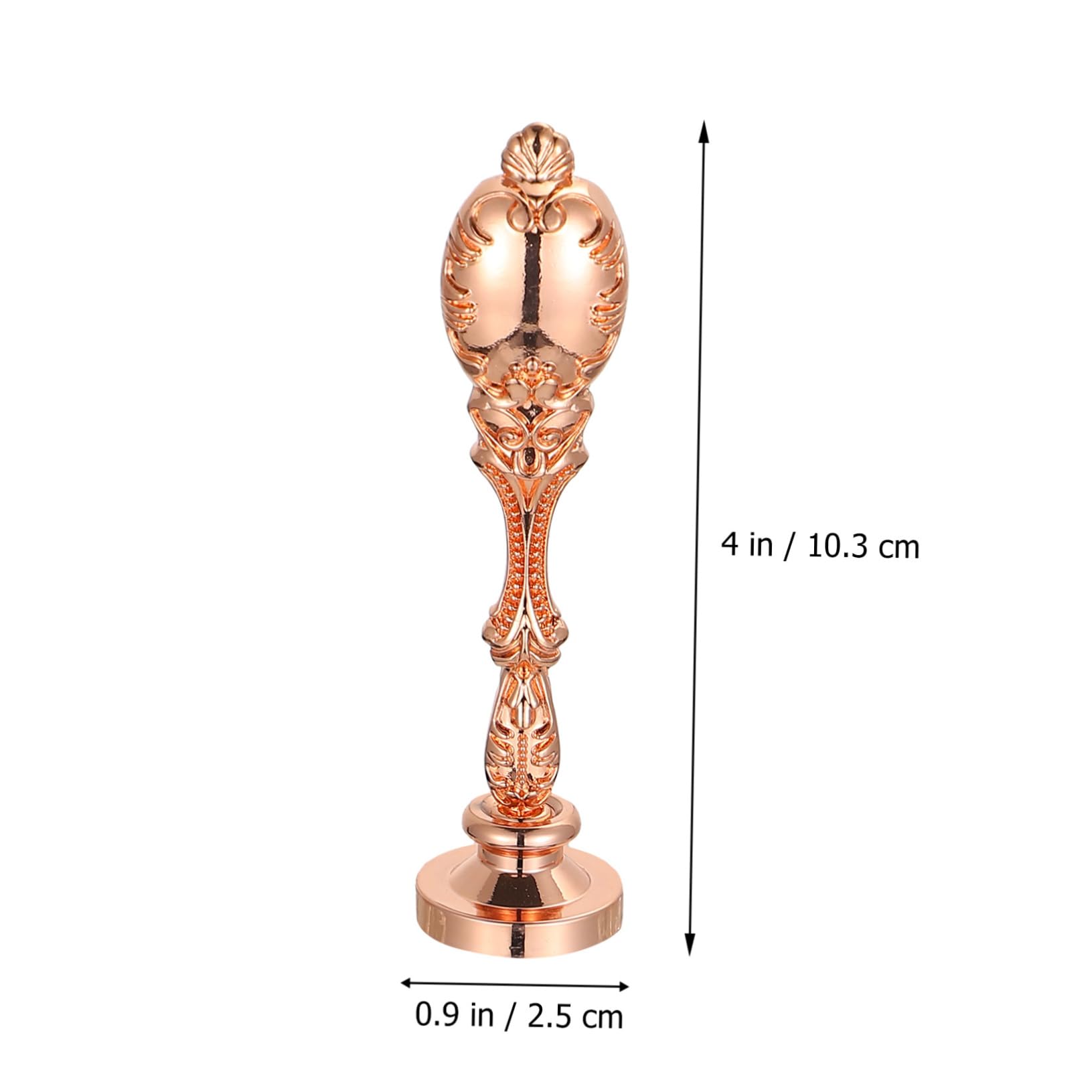 VILLCASE 3stücke Retro Siegelstempel Mit Metallgriff Wachs Siegelstempel Für Einladungen Briefe Scrapbooking Und Dekoration Rosen Pfau-design Für Feste Und Besondere Anlässe
