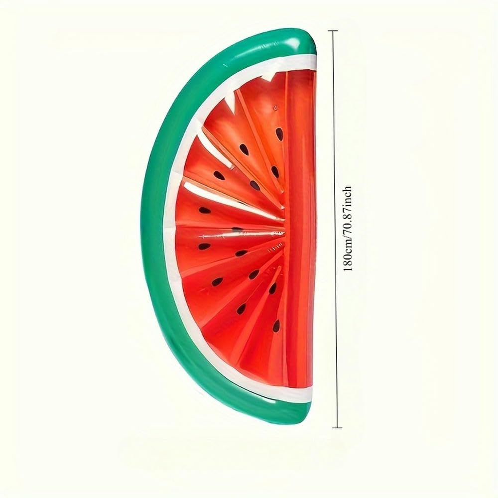 ZBDZSW - Flotador inflable para piscina de piña y sandía, tamaño adulto, para diversión de verano y fiestas, diseño divertido y resistente