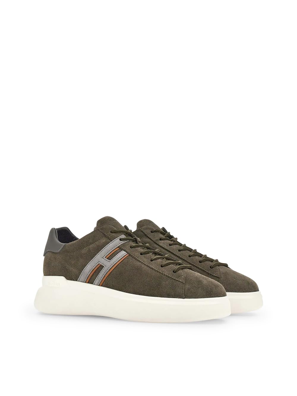 Hogan Sneakers H580 de Suede Tórtola HXM5800DV422X5849G Gris, gris, 41 EU