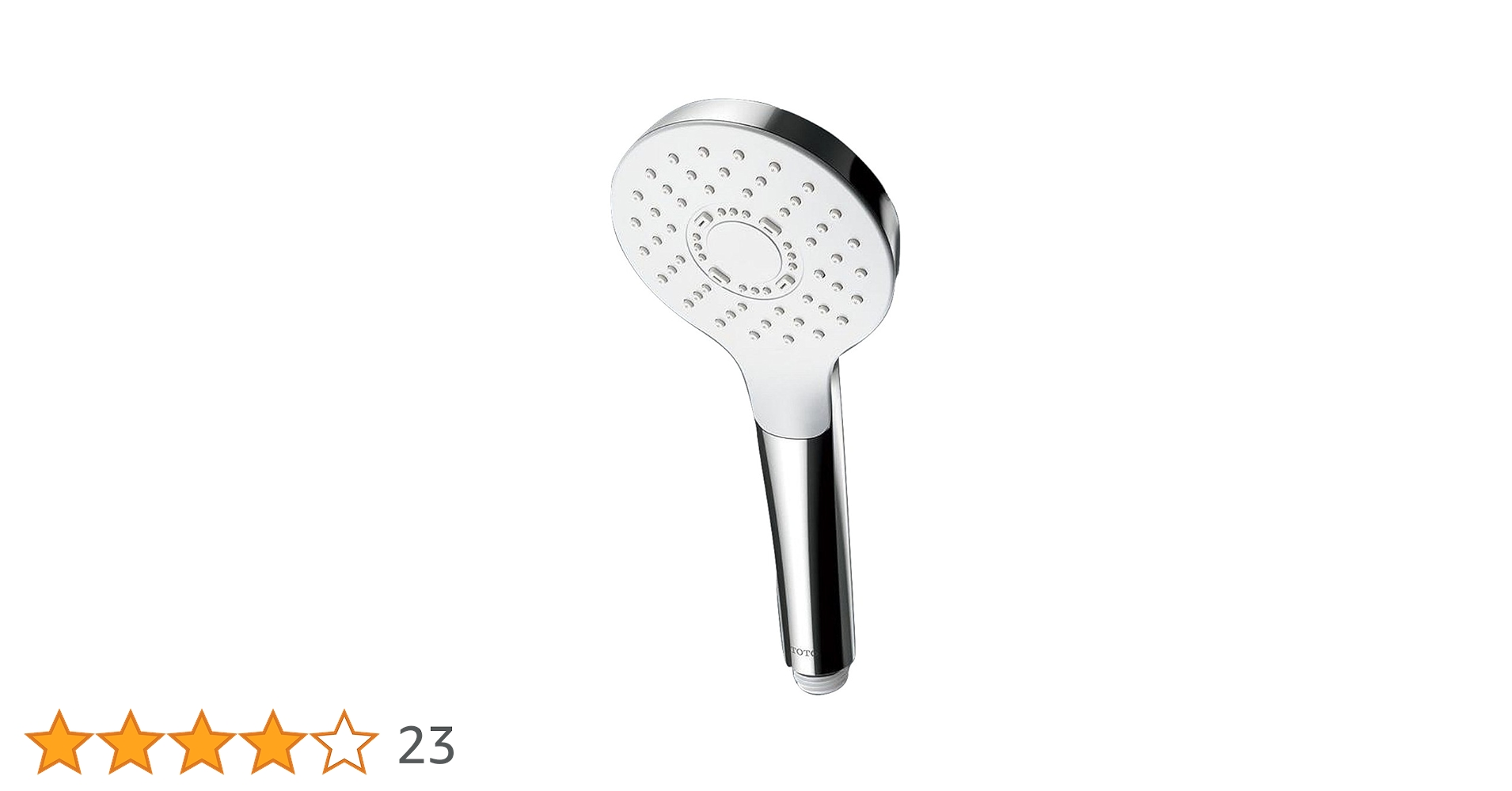 TOTO 中古シャワーヘッド クローム・ホワイト 513aL6fW-9L.jpg_BO30,255,255,