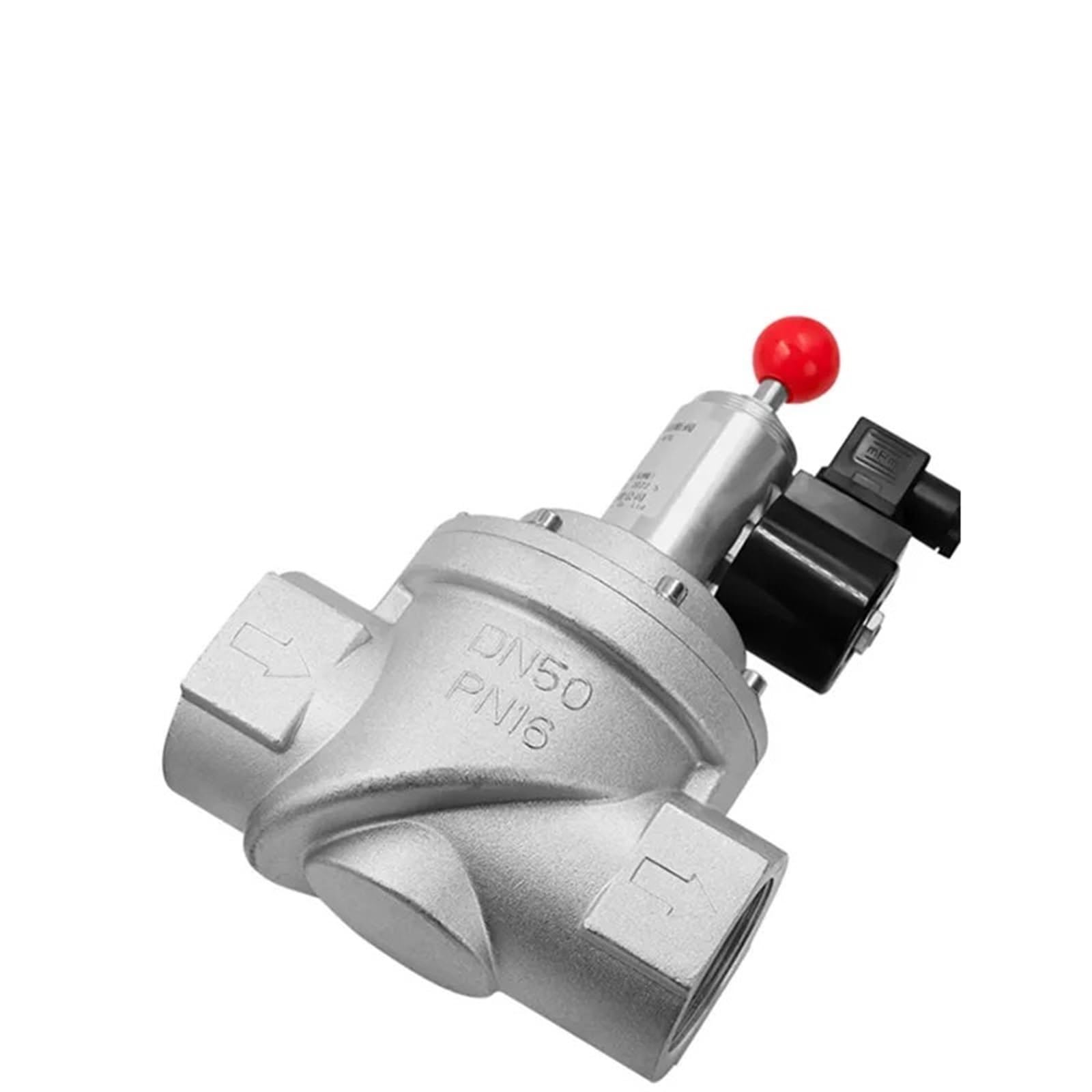 SBSSYVLMV DN25 DN32 DN40 DN50 Thread 0.1MPa Gas Emergency Cut Off Solenoid Valve Linkage Commercial Industrial(DN50 Thread 0.1MPa)