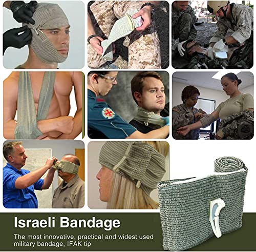 Kit de primeiros socorros de sobrevivência Molle IFAK Bolsa Camping Caça Caminhada Trauma de Emergên
