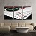 wall26 - 3 Piece Canvas Wall Art - Cards Laying Around with Poker Chips on top. - Modern Home Decor Stretched and Framed Ready to Hang - 16"x24"x3 Panels