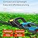 Electric Hedge Trimmer, with Long Battery Life, Simple Operation, Safety and Reliability, Good Heat Dissipation Effect, and Easy Trimming of All Kinds of Hedges