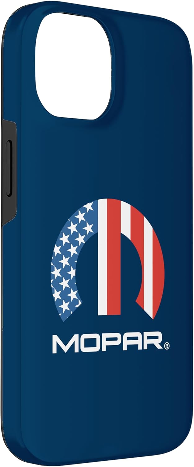 Mopar American Flag Logo Case for iPhone 14