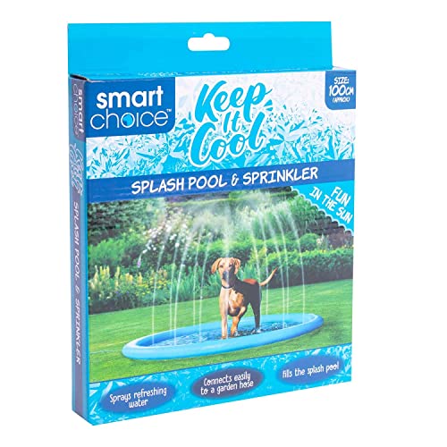 Outdoor Splash Pool Sprinkler Pad Dogs Puppies Pet Cooling Fun Hydration
