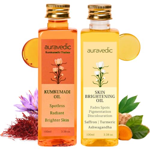 Auravedic Saffron Turmeric Moisturizer Combo