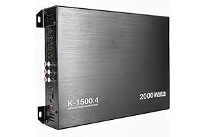 YaeCCC 2000 Watt 4 Channel Power Car Audio Amplifier Subwoofer Booster