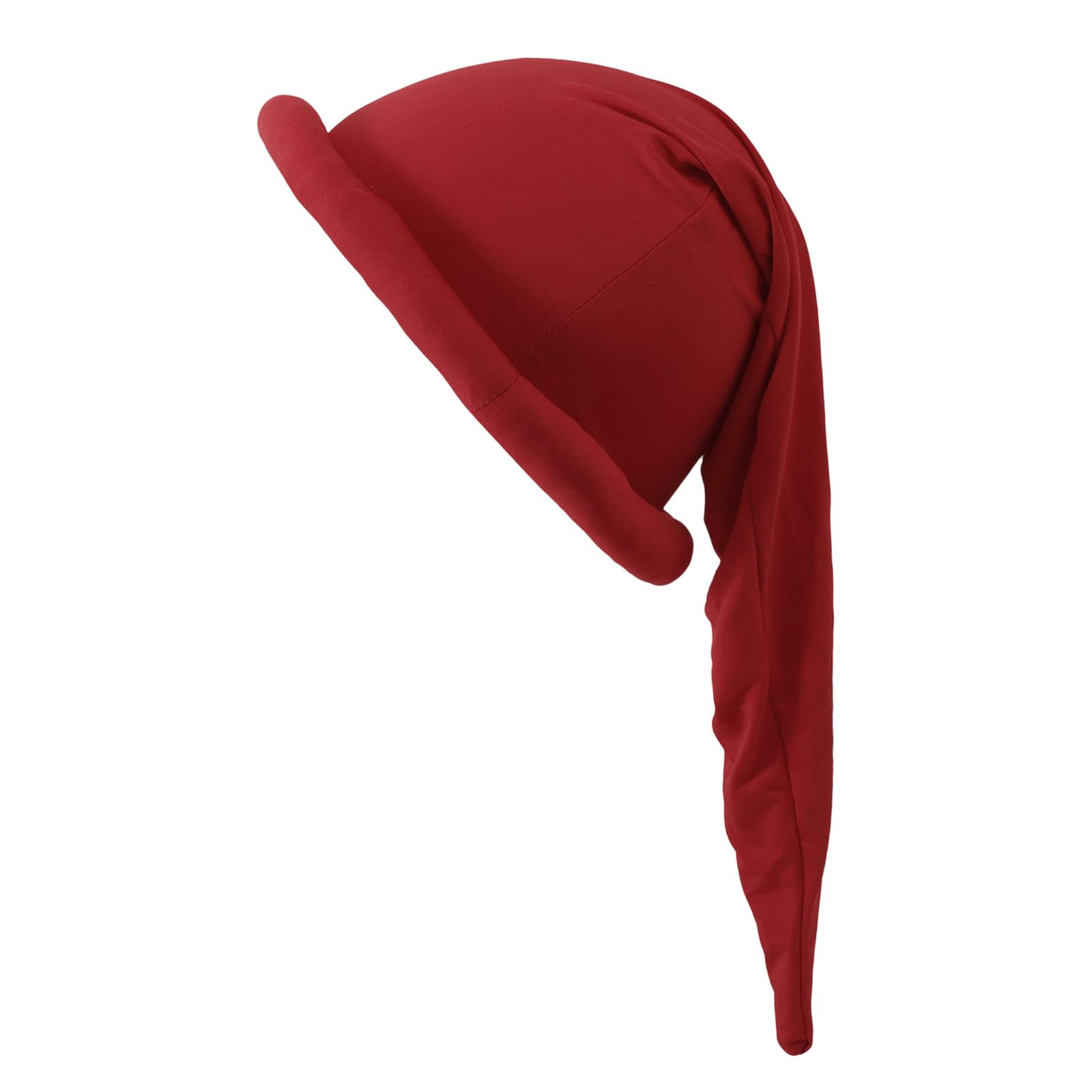 ZPLASK Red Gnome Hat, Fantasy Costume Accessory for Adults Role-Playing Props and Photo Shoot, Dwarf Hat for Themed Parties and Cosplay