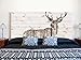 Oedim Tête Lit PVC Impression numérique | cerf avec Oiseaux | Plusieurs Tailles | tête Original et économique 200x60cm