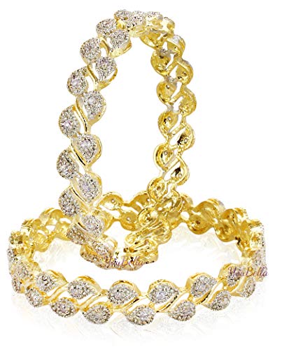 American Diamond Plated Bangles