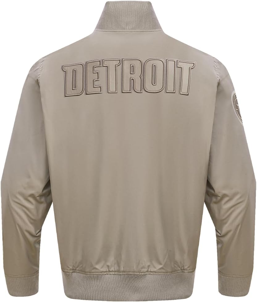 Pro Standard Mens NBA Neutral Twill Jacket - Image 4
