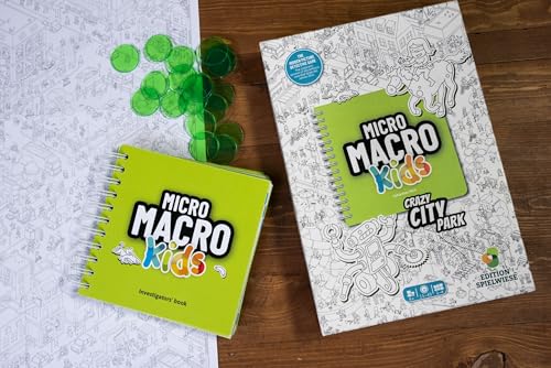 MicroMacro Kids: Crazy City Park juego de mesa cooperativo miniatura 4