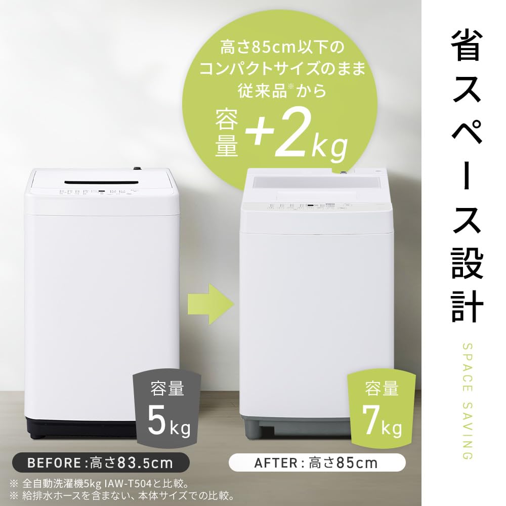 アイリスオーヤマ ITW-70A01 2023年製 洗濯機 7kg アイリスオーヤマ】全自動洗濯機 7kg ITW-70A01