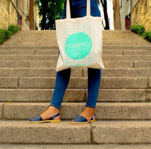 Image of Norkinas Women's Flat, Handmade, Eco-Friendly Avarcas